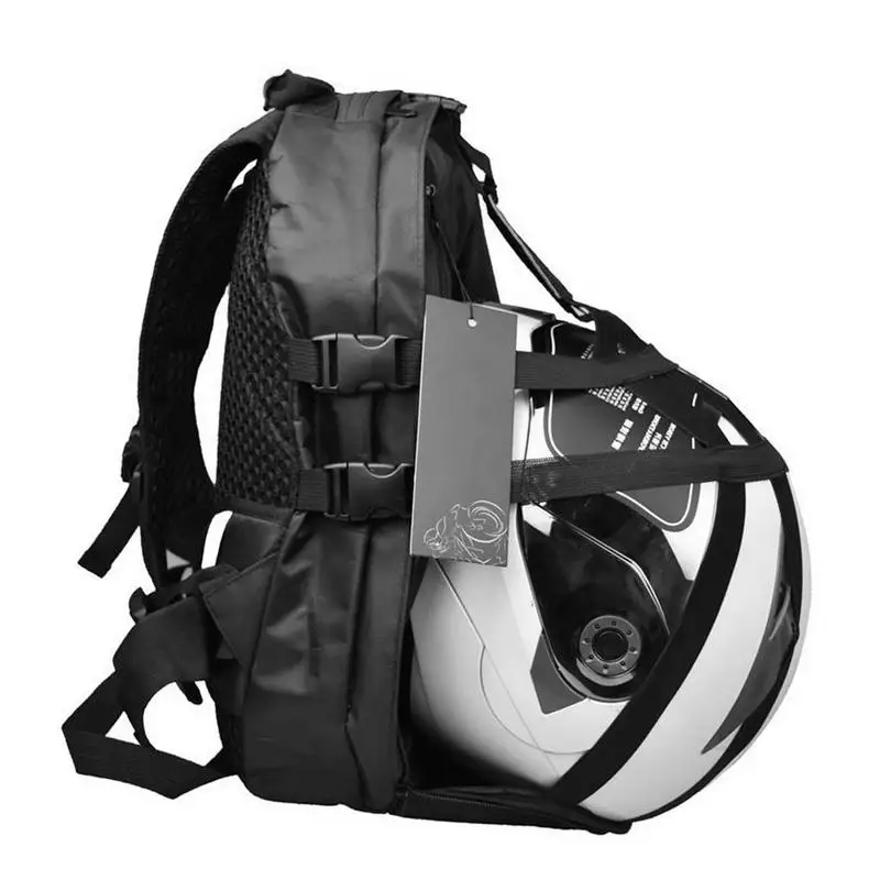 

Motorcycle Backpack Waterproof Bag Water-Resistant Waterproof Bag Large Capacity Riding Laptop Bag For Travelling Camping