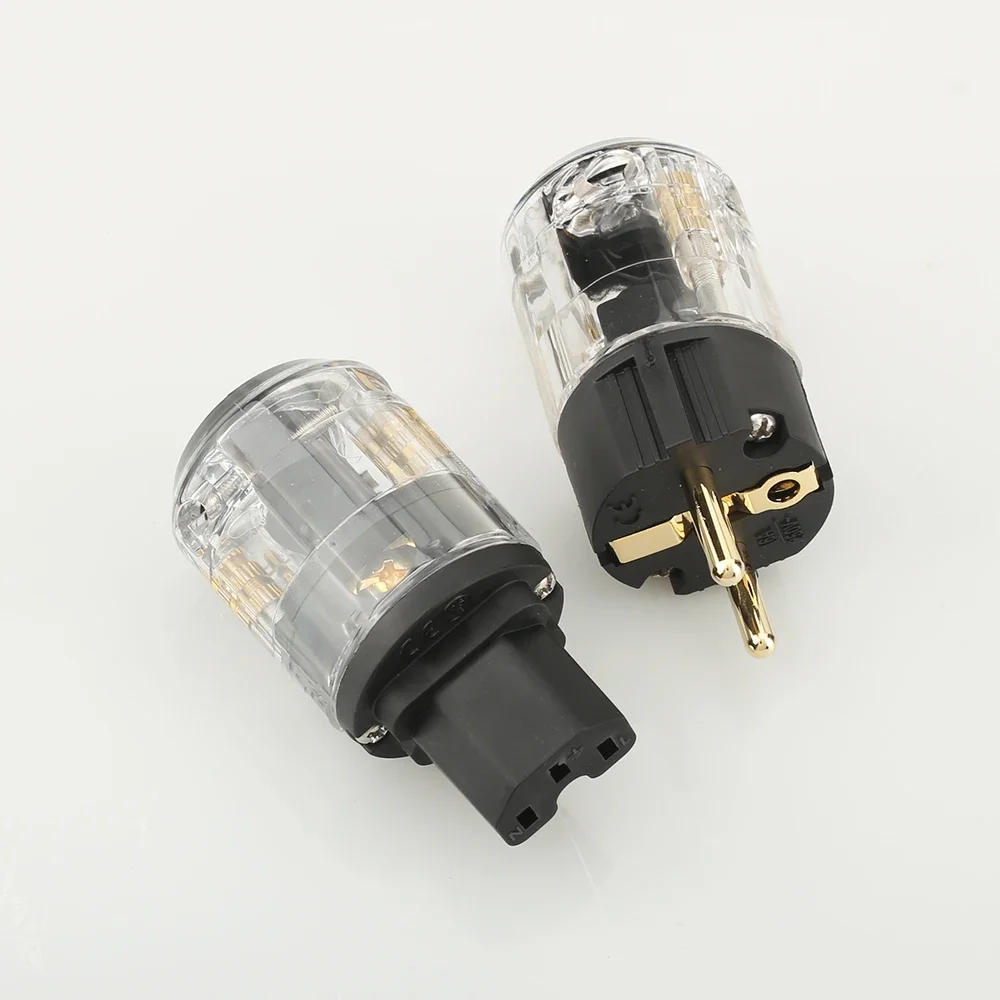Hi End Pair P029E+C029 Вилка питания европейского стандарта IEC Женский разъем для