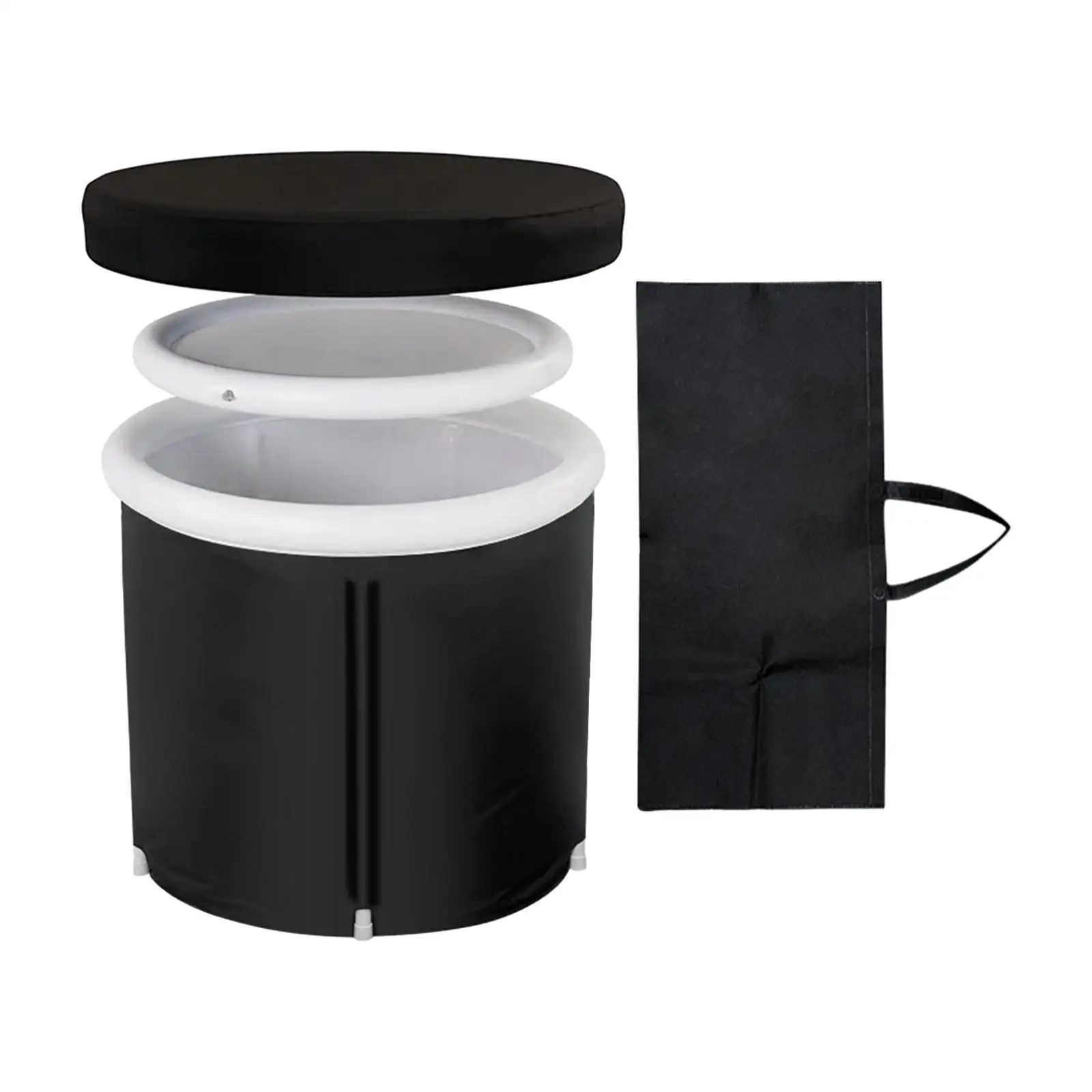 

Ice Bath Tub Hot Bath Portable Bathtub for Big Kids Athletes