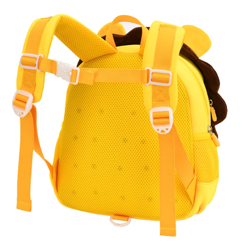 Children School Bags For Boys Kids School Backpacks Lion Lightweight Waterproof Bagpack Toddler Anti-lost Kidergarten Schoolbags