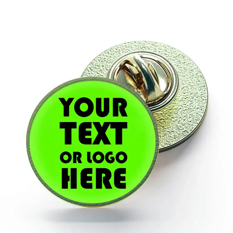 Металлические пустые значки