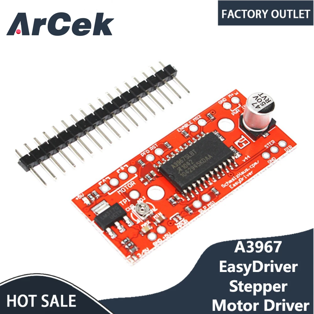 

Деталь A3967, плата разработки драйвера двигателя, модуль 3D-принтера A3967