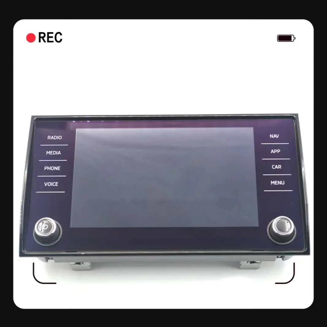 Новый оригинальный 8-дюймовый ЖК-сенсорный экран для Skoda Kodiaq Karoq 565 919 605D 565919605D