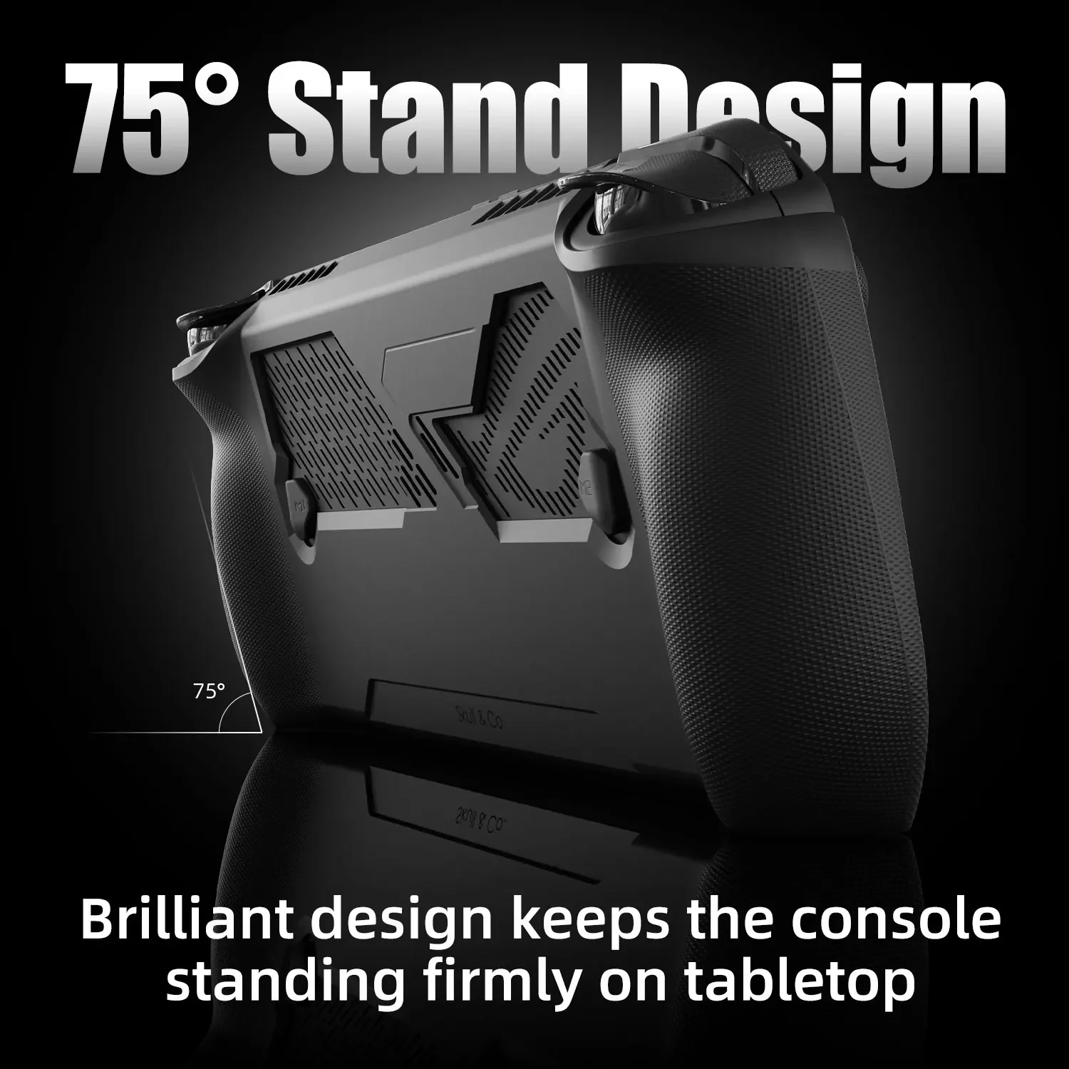 Фото Чехол Skull & Co. GripCase Ally X Мягкий защитный чехол Стабируемый чехол для ROG Ally X №3