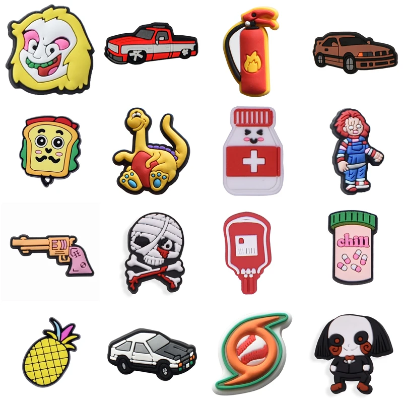 

Women Charm Shoe Charms Accessories Decorations PVC Buckle Decorations for Crocs Wholesale Bulk Gifts Pins Shoes Accessories