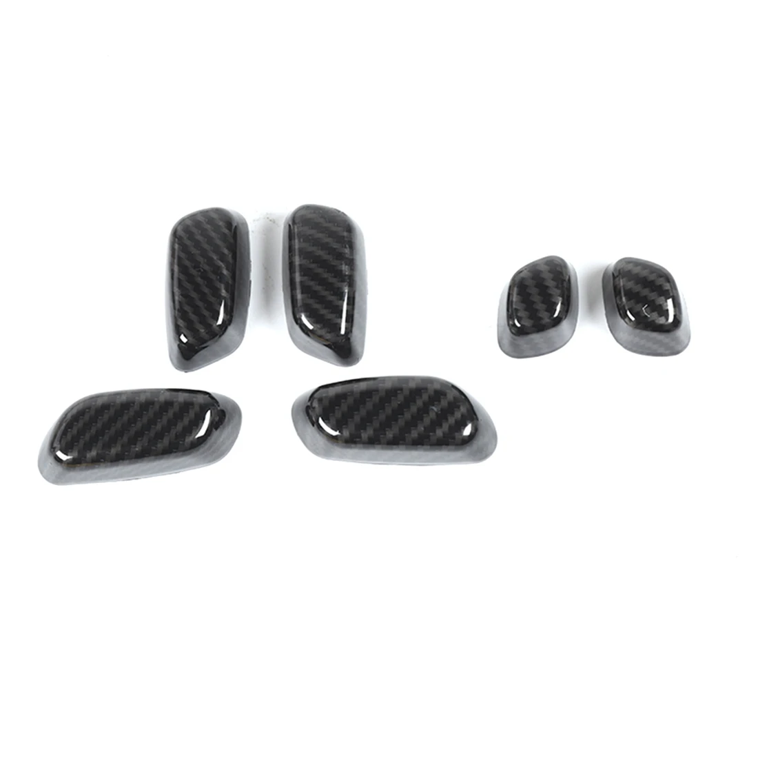 

Кнопки регулировки автомобильного сиденья, декоративная рамка, отделка крышки для Chevy Silverado GMC SIERRA 2014-2018,ABS углеродное волокно