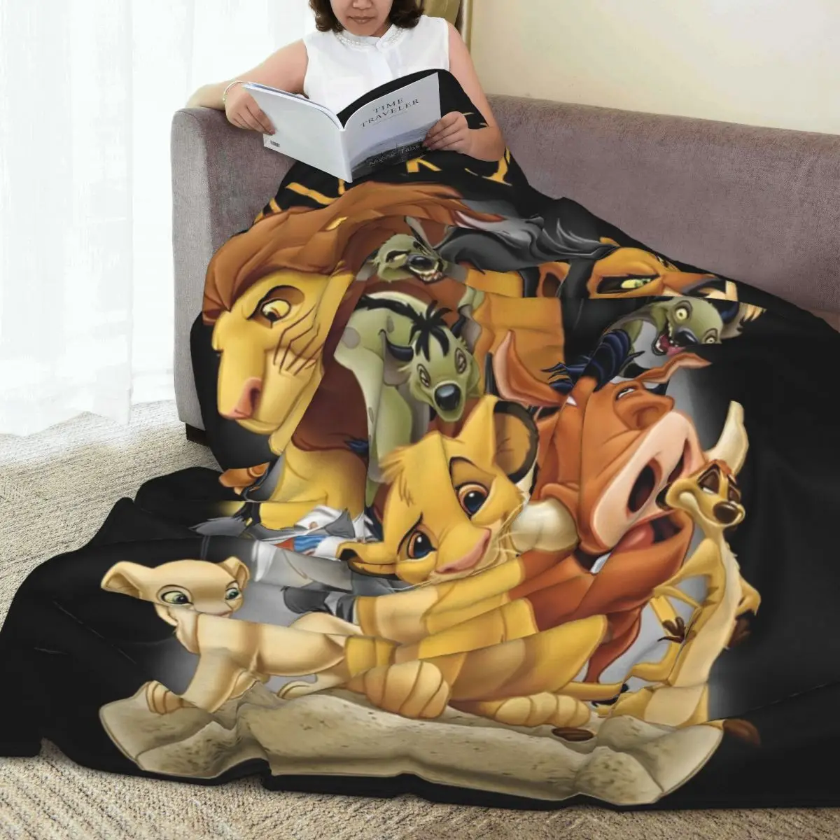 Одеяло Simba The Lion King качественное теплое одеяло из американского анимированного