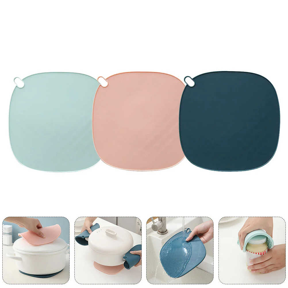 

Pot Mat Holder Teapot Hot Dish Pad Non Resistant Wear Tabletop Kitchen Household Function Multiaccessory Washable Countertop