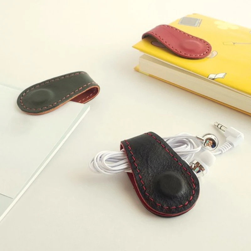 

Карманная Закладка, кожаная Закладка ручной работы, двухсторонний магнитный зажим для страниц