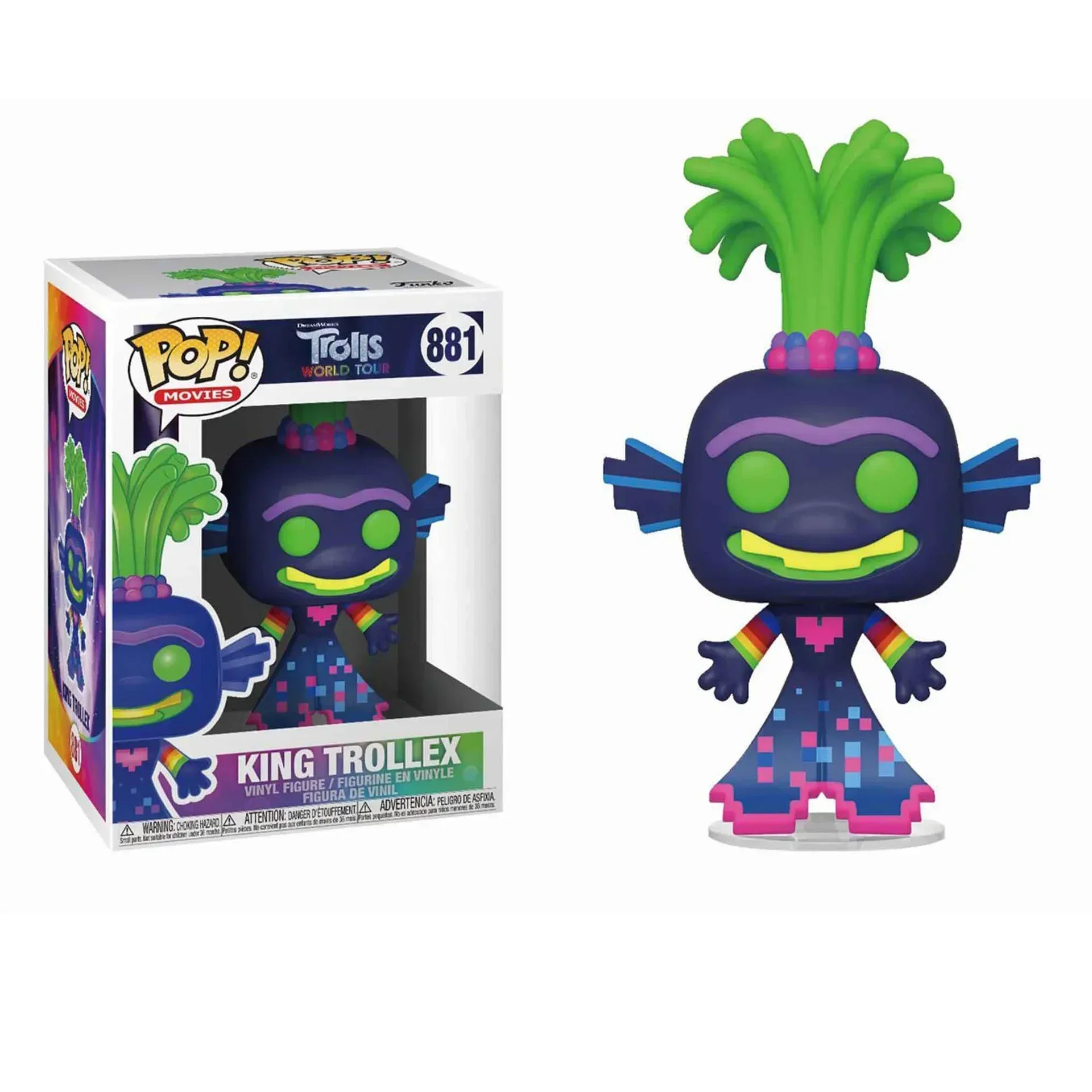 Поп-браслет троллей вместе экшн-фигурки аниме модель Виниловая фигурка ПВХ