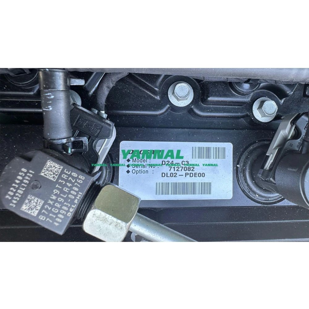 D24-C3-CR полный двигатель 7127082 Для запчастей Bobcat Doosan