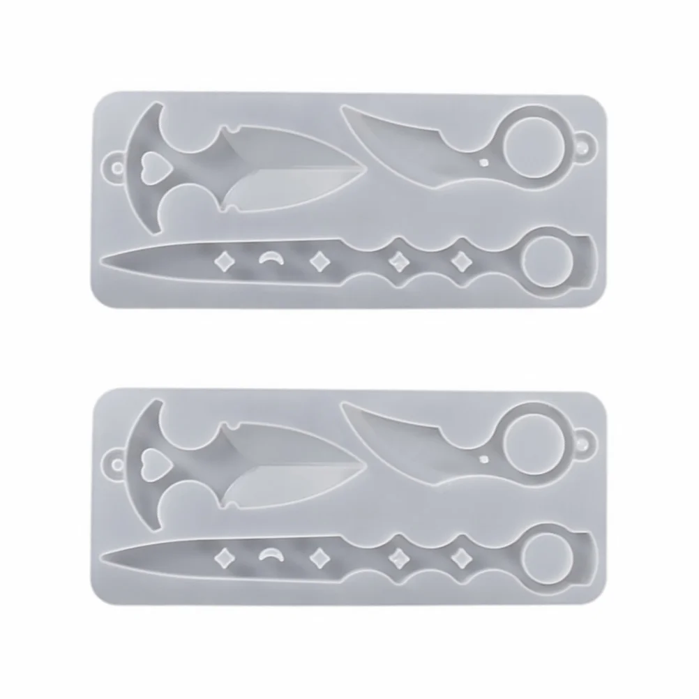 

Mold Key Chain Epoxy Diy Molds Keychain Pendant Mould Toy Silicone Crystal Funny Reusable