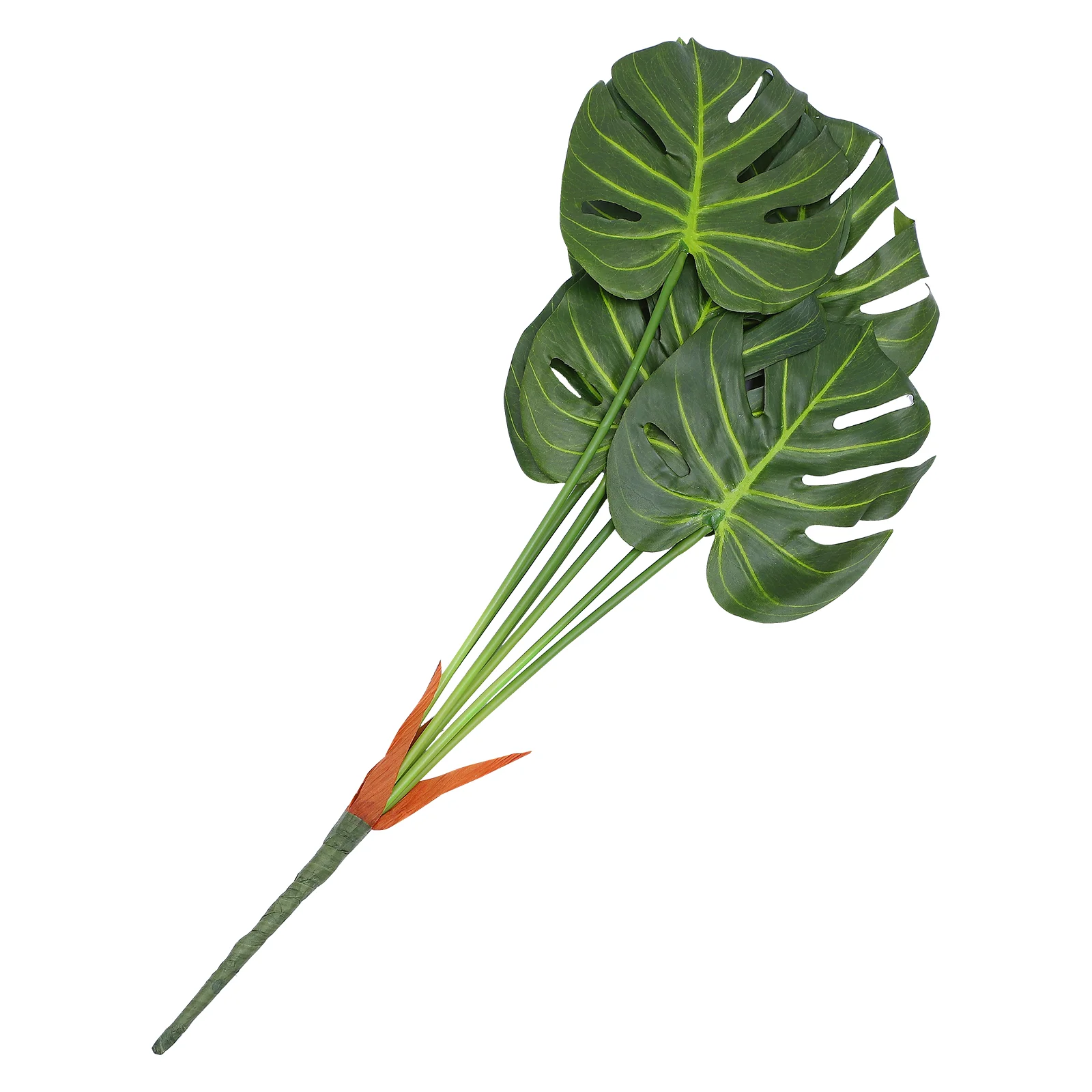

1Pc Faux Leaf Lifelike Artificial Tropical Artificial Leaves Fake Plant Ornament