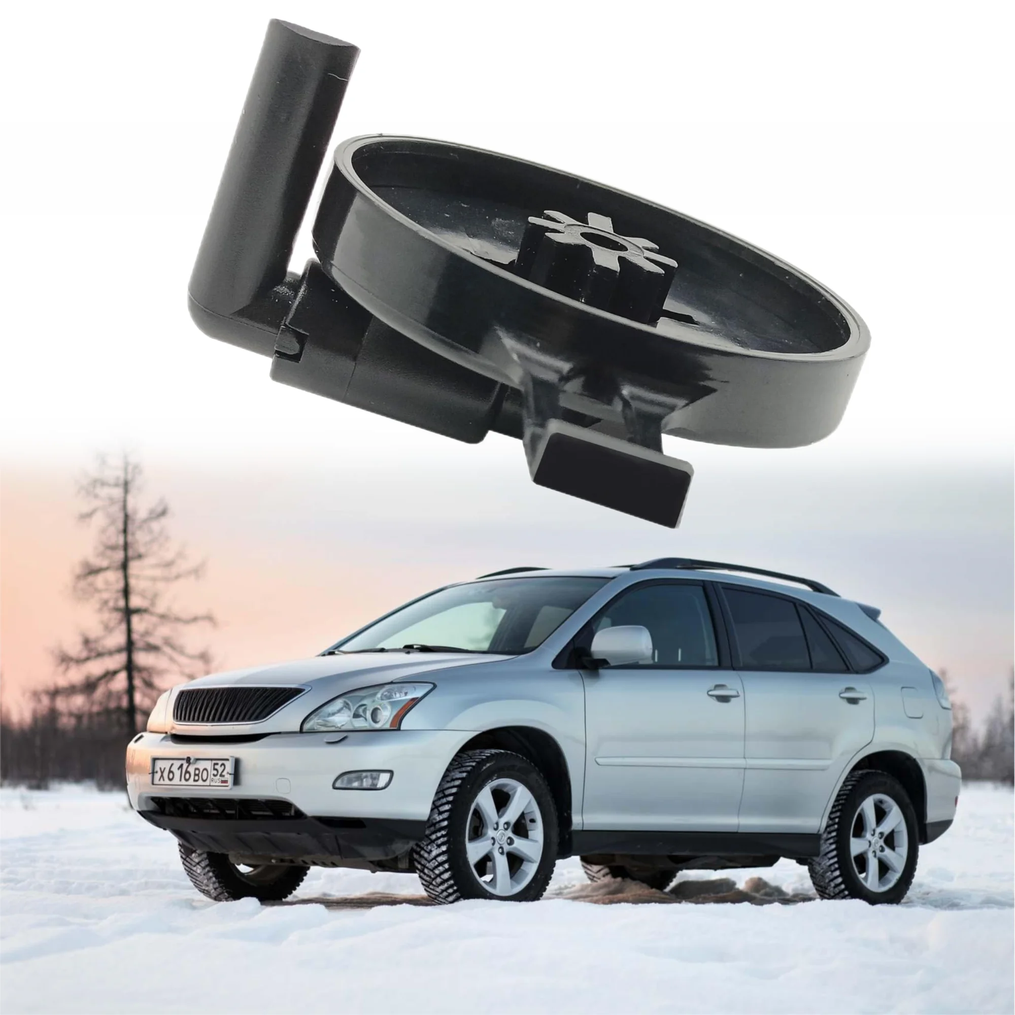 

Крышка расширительного бачка охлаждающей жидкости двигателя 16471-0A030 Пластик для Toyota Lexus Sienna RX330 RX350 Расширенная крышка топливного бачка