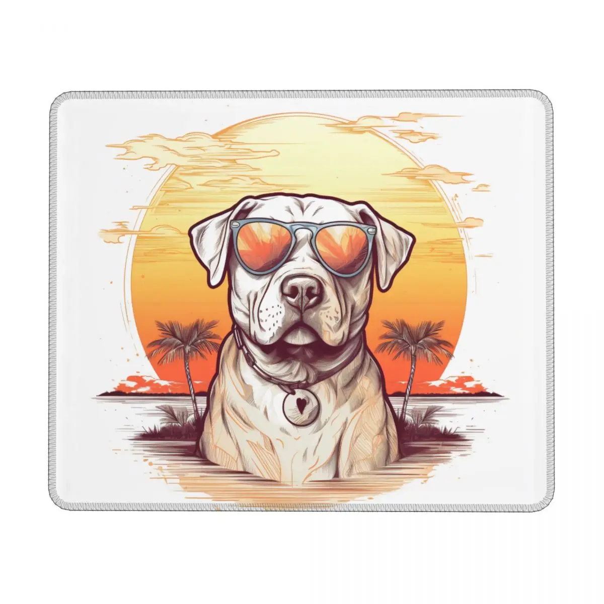 

Коврик для мыши, резиновый, противоскользящий, в стиле ретро