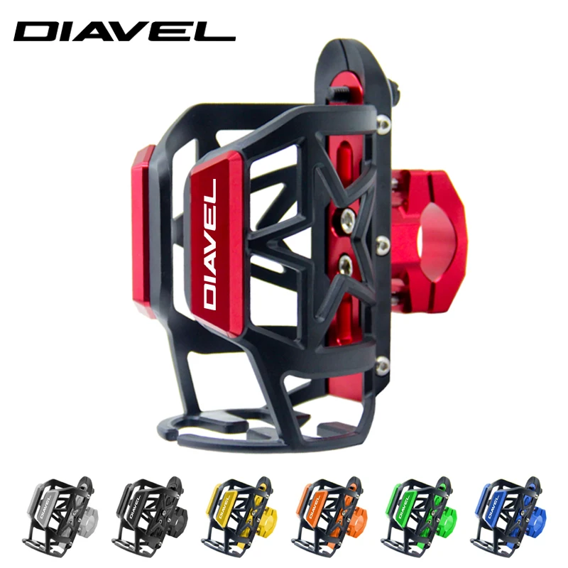 

For Ducati DIAVEL S 1260 Accessories Motorcycle Beverage Water Bottle Cage Drink Cup Holder Sdand Mount