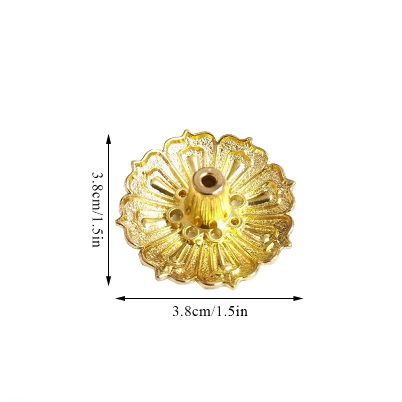 Круглое блюдо с эмалью Лотос цветок Ловец тарелка держатели для благовоний