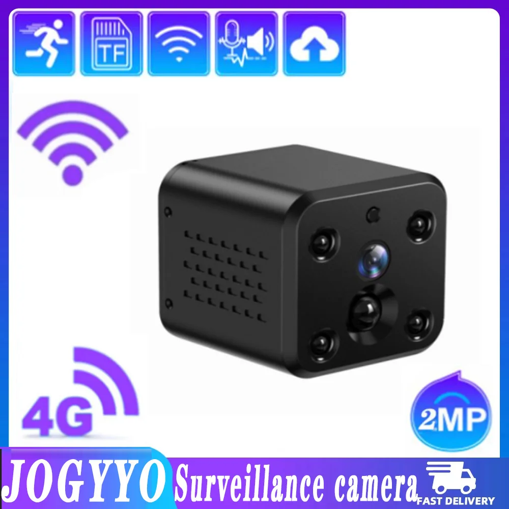 

Мини-камера видеонаблюдения HD, 2 МП, 4G, SIM, 3000 мАч