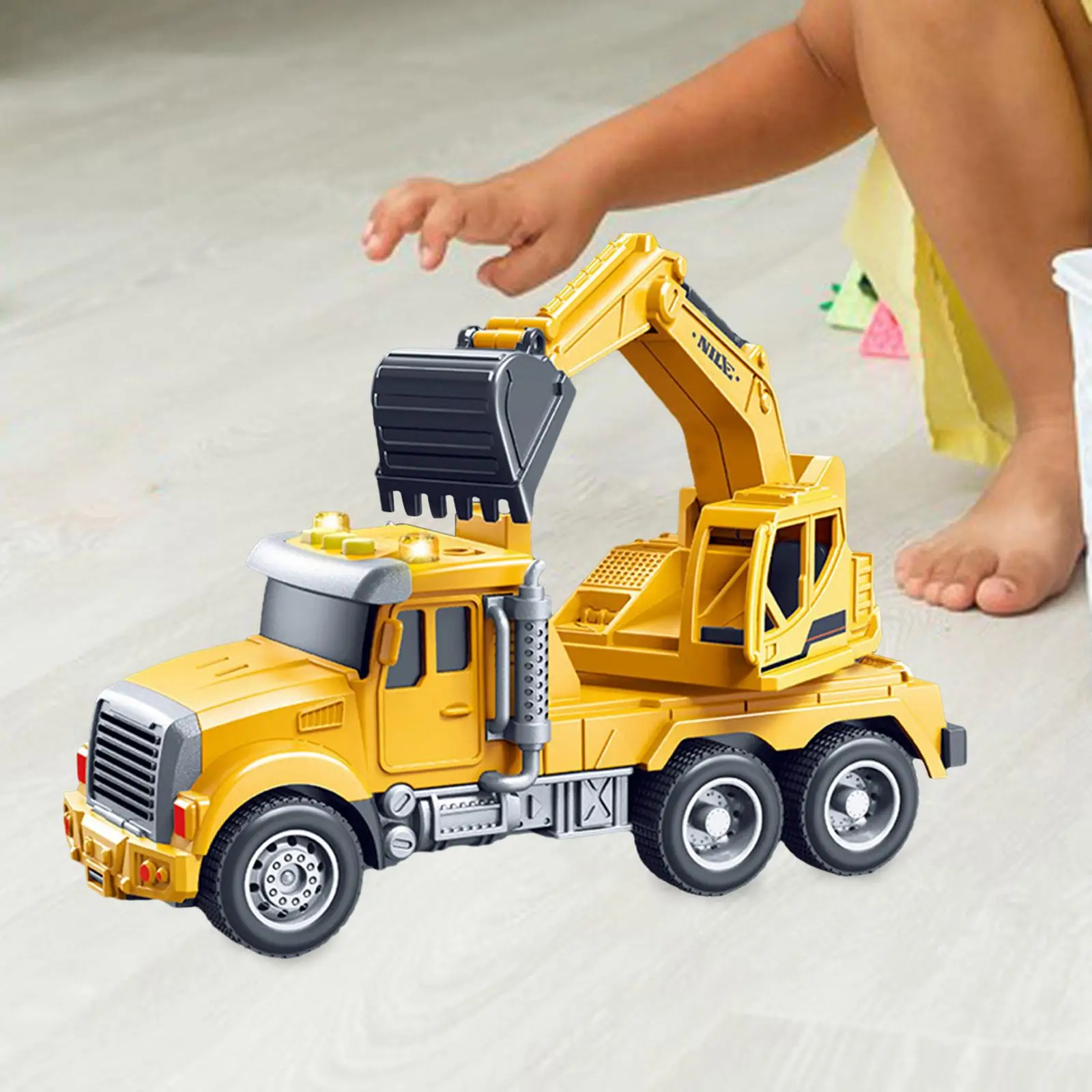 Инженерная машина игрушки детский инженерный игровой набор подвижные детали
