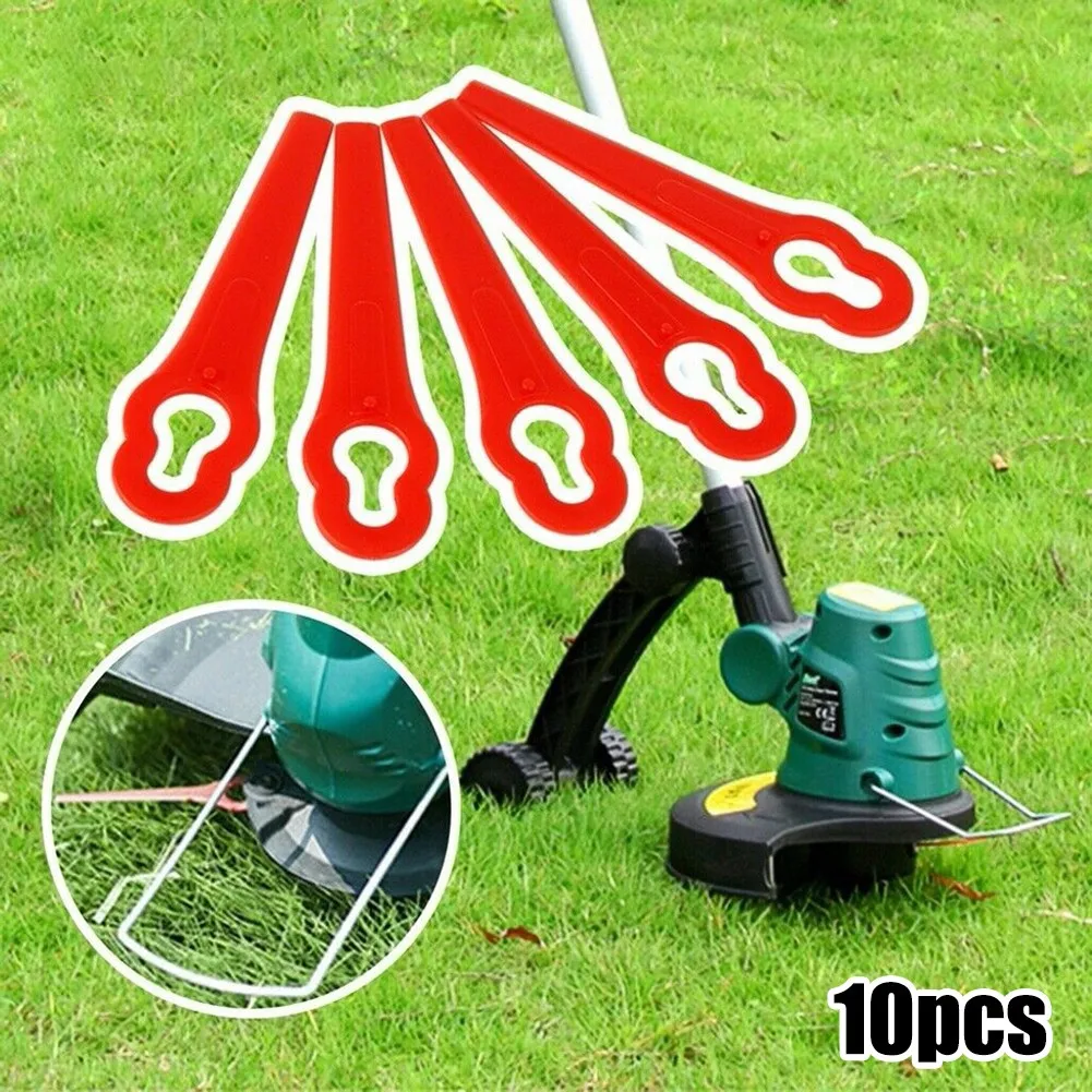 Беспроводные пластиковые красные лезвия для триммера 83 мм 20 2