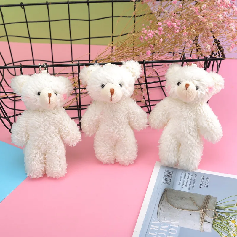 

Kawaii Bear Cute Plushies Plush Anime Keychains Stuffed Animals Pendentifs Soft Toys Wuggy Accessories Decoration Panda Keys
