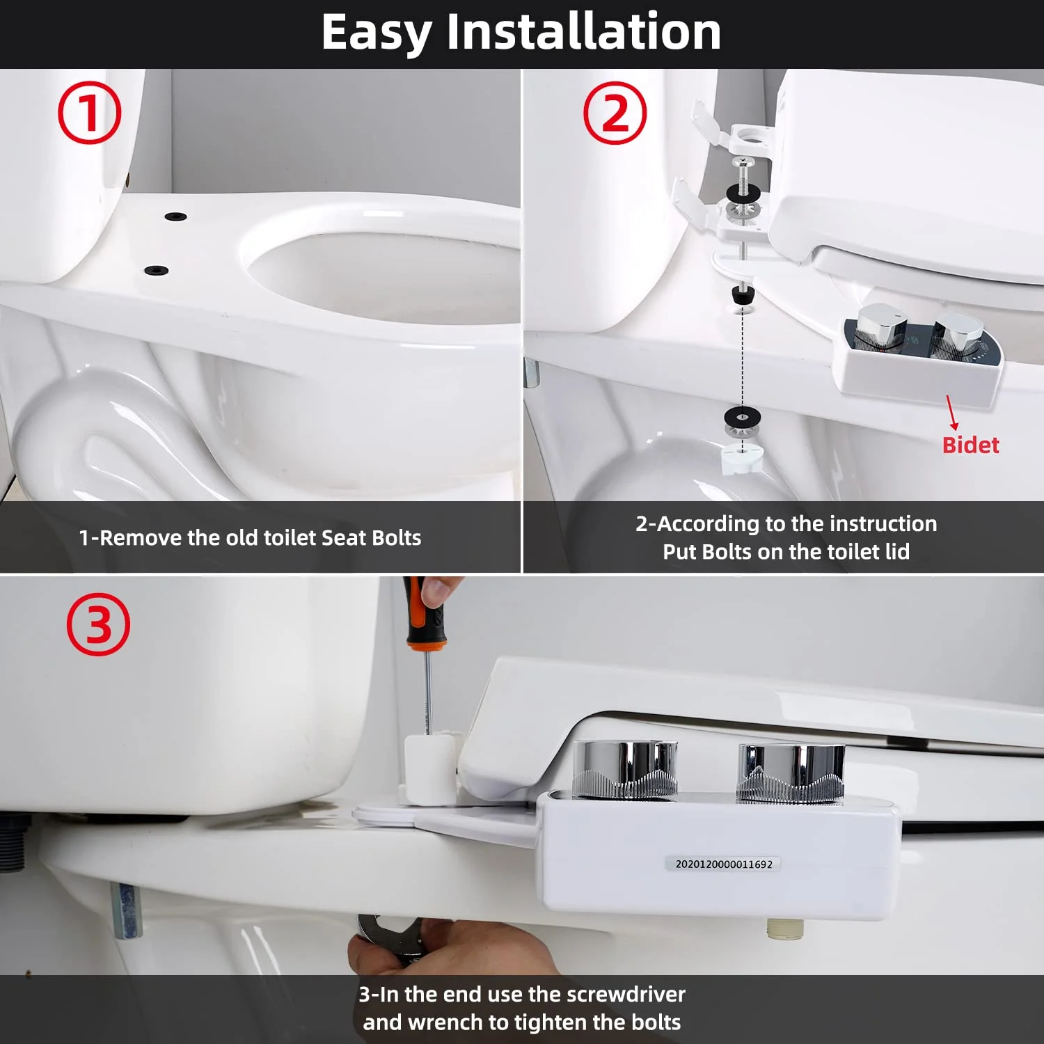 2 шт. болты для унитаза удлиненные винты сиденья диаметром 3 74 дюйма сменные из