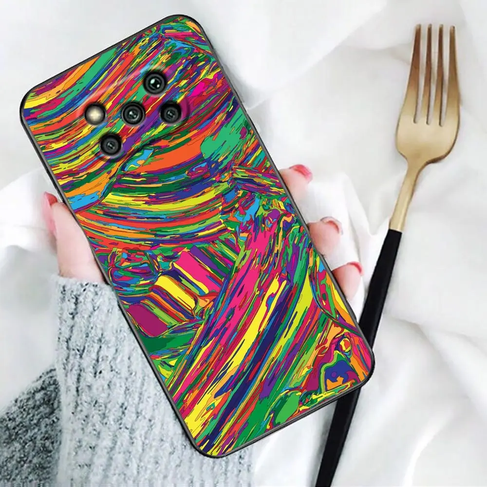 Чехол для телефона Xiaomi Poco X5 X4 X3 M5 M4 M3 F5 F4 F3 GT Pro NFC Black Shark 5 Mix 4