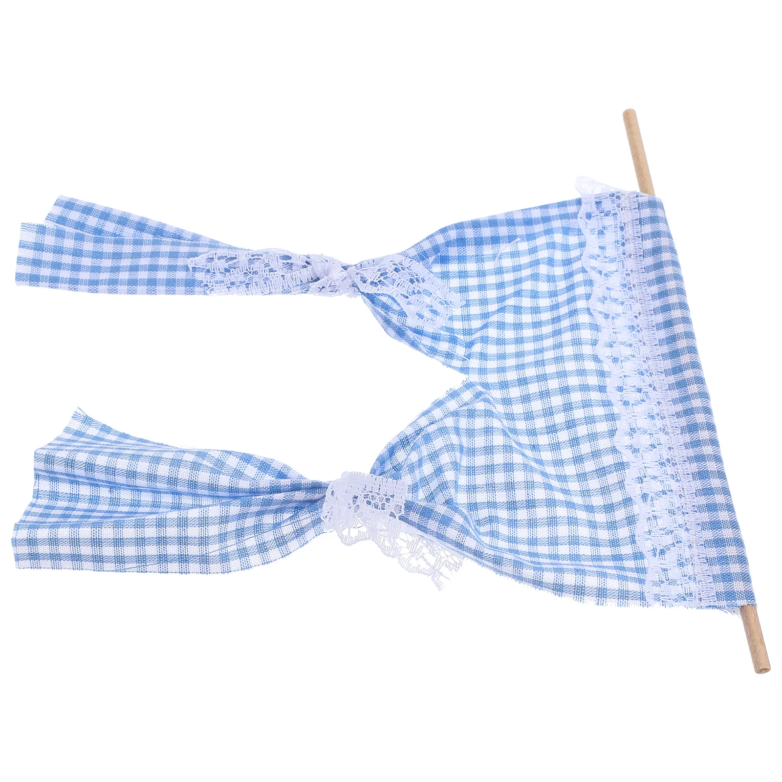 

Tiny House Accessories Miniature Curtain Arrangement Photo Prop Door Models