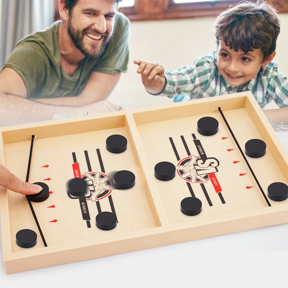 

Foosball Winner Games Table Hockey Game Catapult Chess Parent-child Interactive Toy Fast Sling Puck Board Game Toys For Children