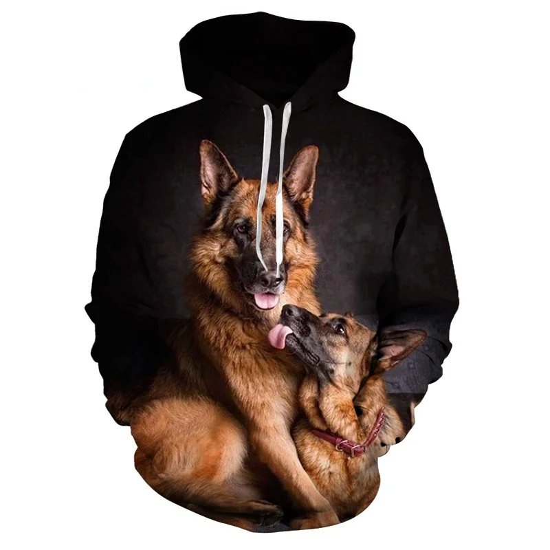 

2022 New Wild Dog 3D Printing Hoodie Sportswear Men's and Women's Casual Fashion Sports All-match Harajuku Style Hooded Sweater