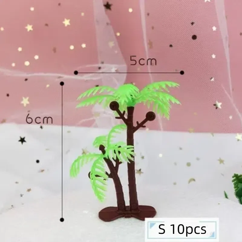 

Топперы для торта "Пальма с кокосами", 5/10 шт.