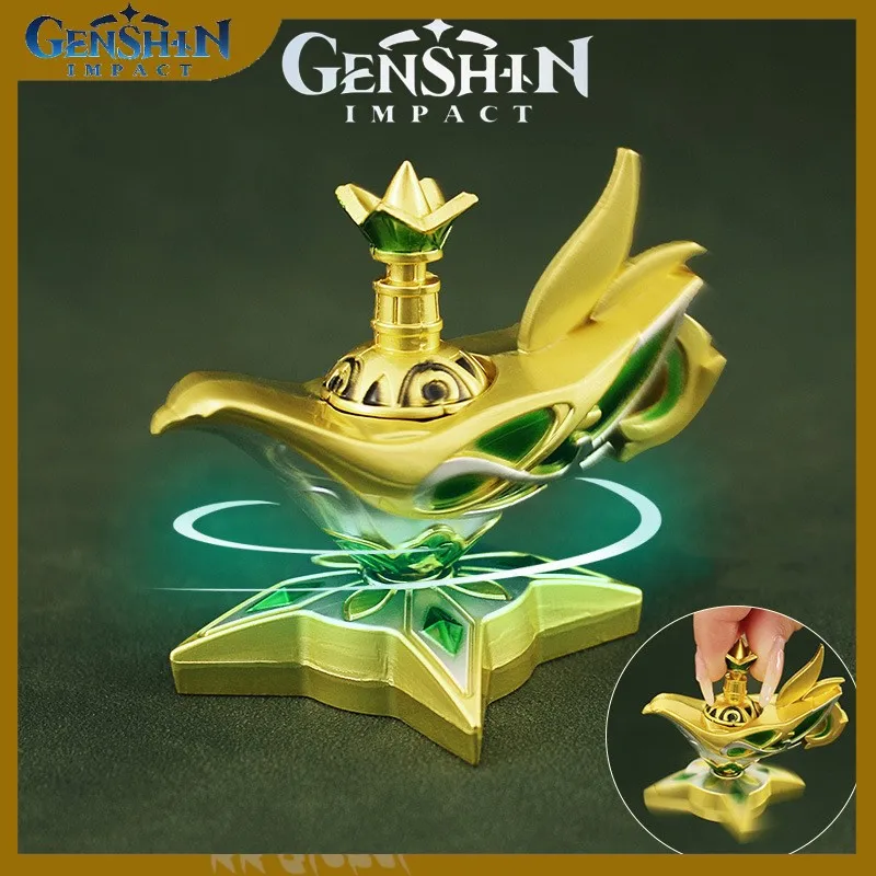 

Фигурки героев мультфильма Genshin Impact Fantasy, фигурка нахида, тысяча плавающих снов, украшение, лопатка вере, настоящее стальное аниме оружие для мальчика, Подарочная игрушка