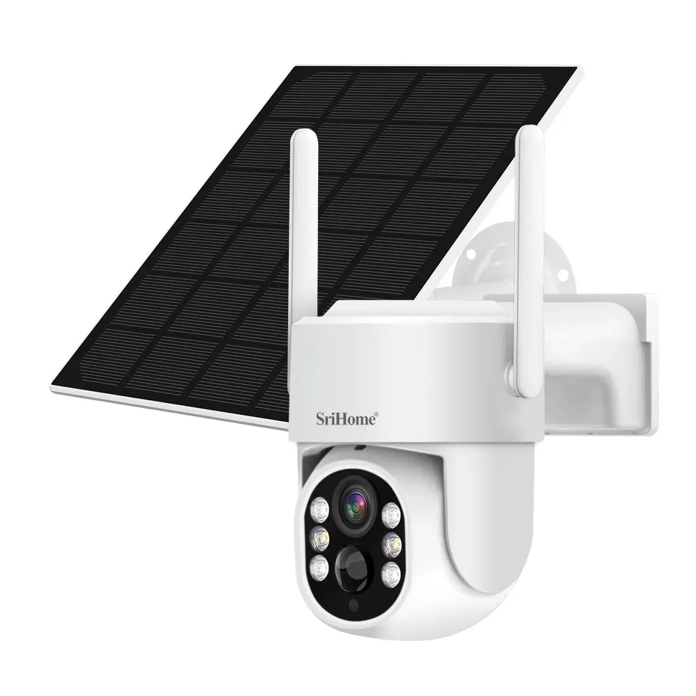 Wi-Fi IP-камера Srihome DH005, 4 МП, на солнечной батарее