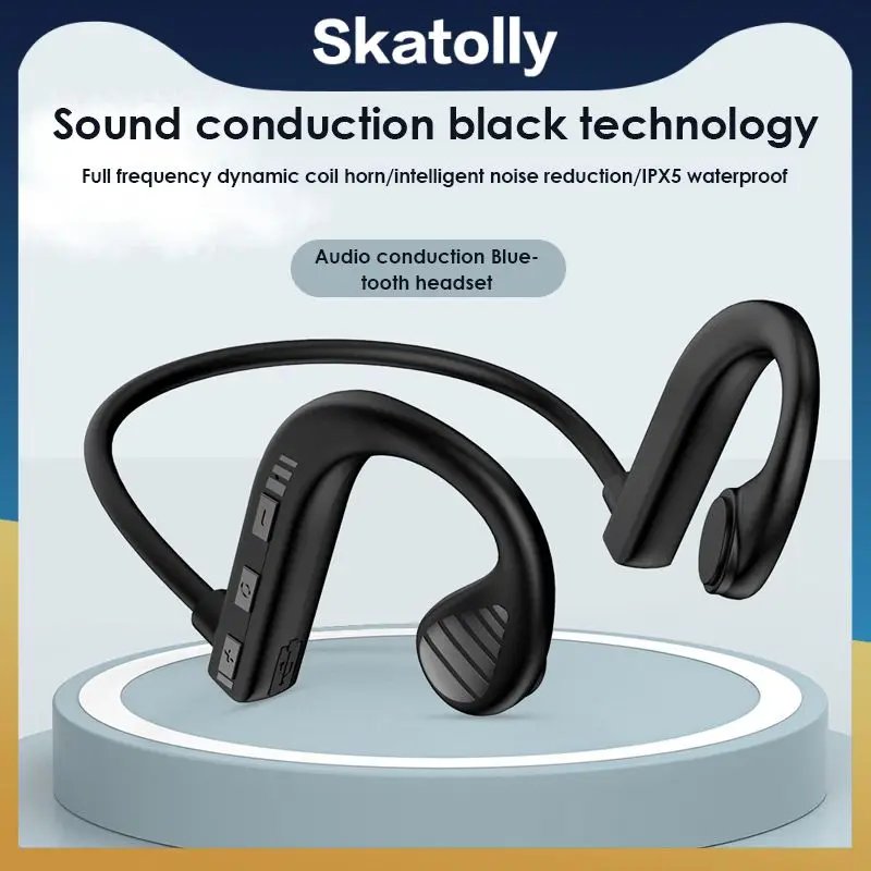 

Sport Earphones With Microphone Protable Wireless Headphone Bone Conduction Air Conduction For All Smartphone Tws Earbuds