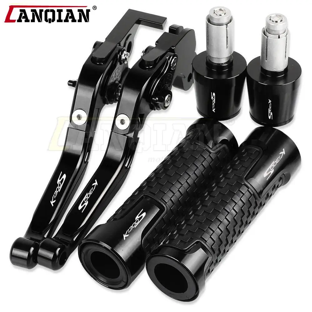 

Motorcycle CNC Aluminum Brake Clutch Levers Handlebar Hand Grips Ends For BMW K1300S K1300 S 2009 2010 2011 2012 2013 2014 2015
