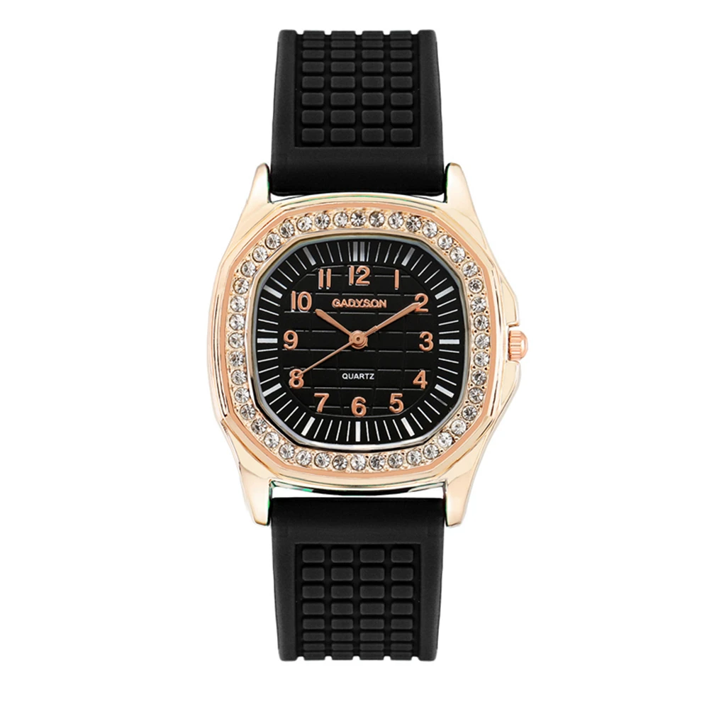 

Silicone Watch For Women Luxury Brand Diamond Quartz Wristwatch Free Shipping Fashion Sports Montre femme 2022 New Reloj Mujer