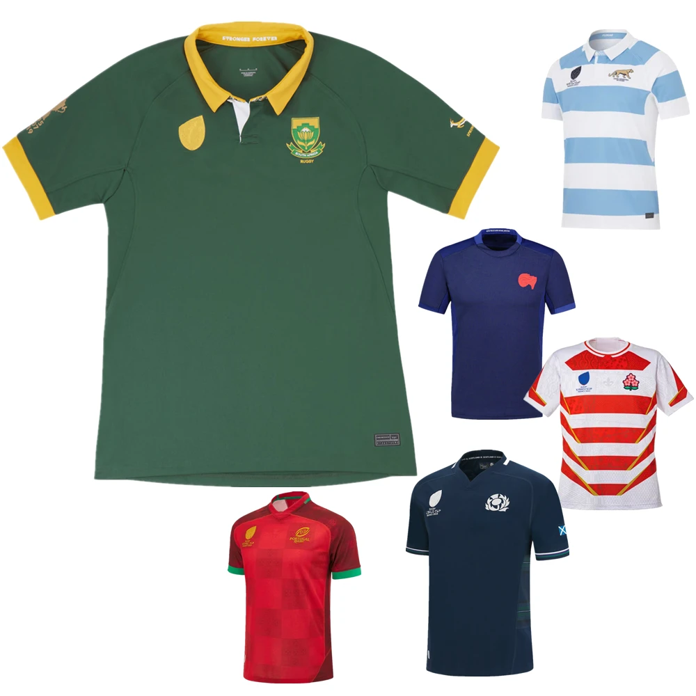 

South Africa rugby jersey 2023 2024 Ireland Argentina Portugal Japan fiji New Zealand Australia Scotland rugby shirt