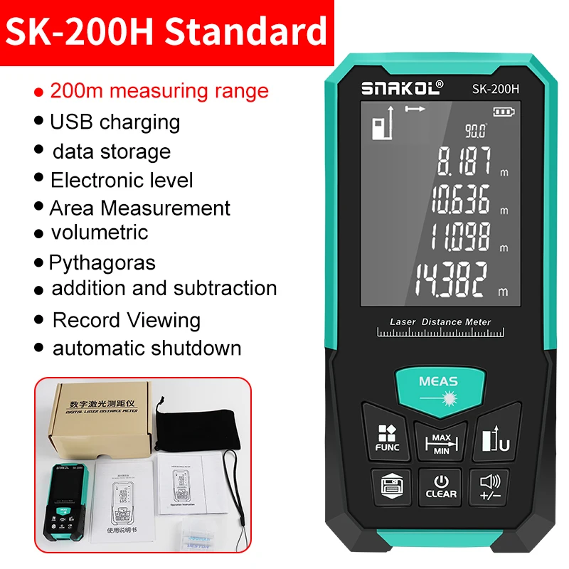 

Snakol лазерный дальномер SK-150A/SK-200A