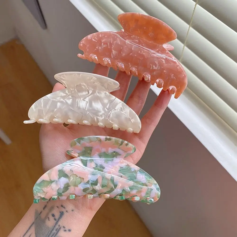 

Простой Ацетатный зажим для волос, большая Милая заколка для волос для девочек, зажим для головы акулы, головной убор, Женские аксессуары дл...