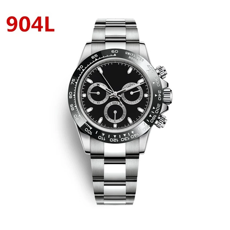 

904L luxury Mens Watch Waterproof Automatic Mechanical Watches Ceramic Bezel Sapphire Crystal Stainless Steel noob AAA