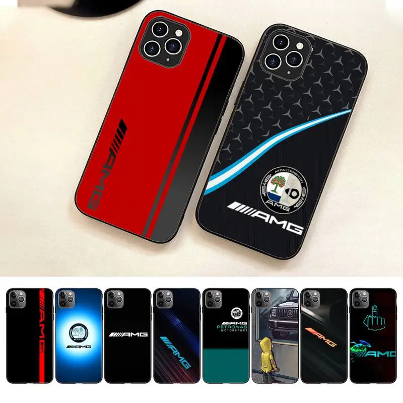 

Boy Looking At B-Benz-Amg-Car Phone Case For Iphone 7 8 Plus X Xr Xs 11 12 13 14 Se2020 Mini Pro Max Case