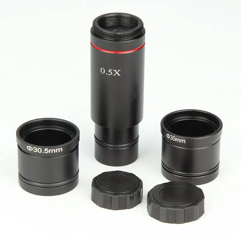 

0.5X C-Monut, адаптер для цифровой камеры, микроскопа, релейный объектив для цифровой камеры CCD, 23,2 мм, 30 мм, 30,5 мм