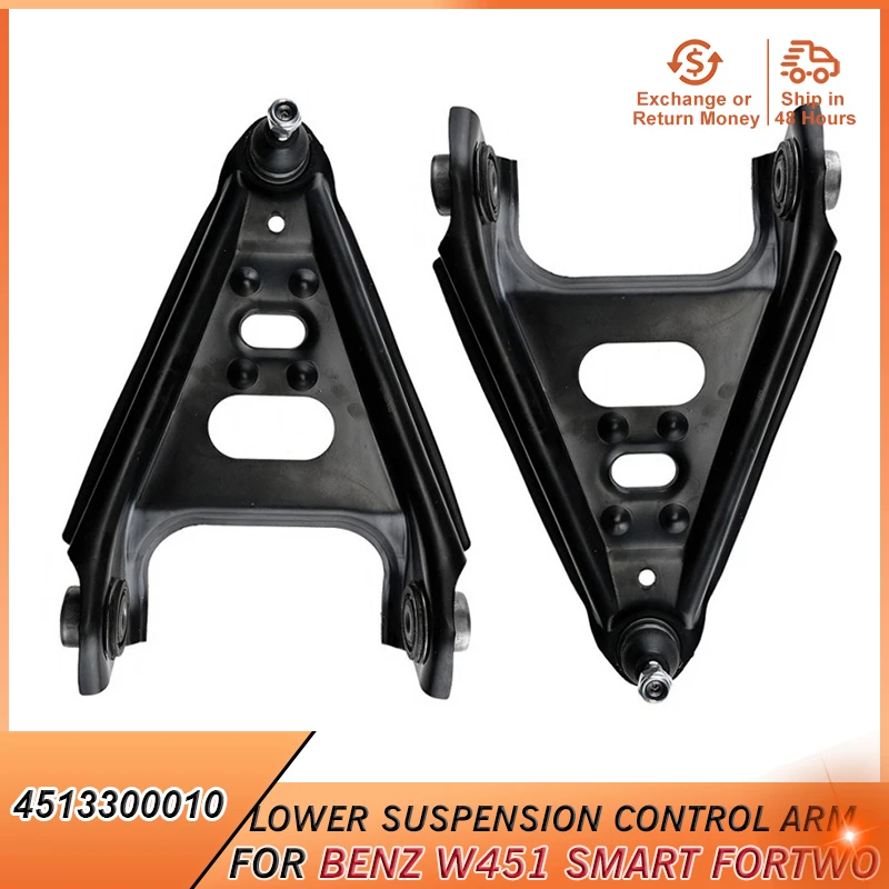 

4513300010 Front Lower Suspension Control Arm for Mercedes-Benz W451 Smart Fortwo 2008 2009 2010 2012 2014 2015 2016 Accessories