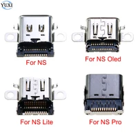 yuxi original new charging port socket replacement type c usb connector for switch lite oled ns pro console