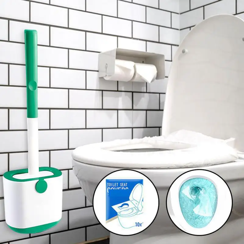 

50/100 шт., одноразовые биоразлагаемые чехлы на сиденье унитаза