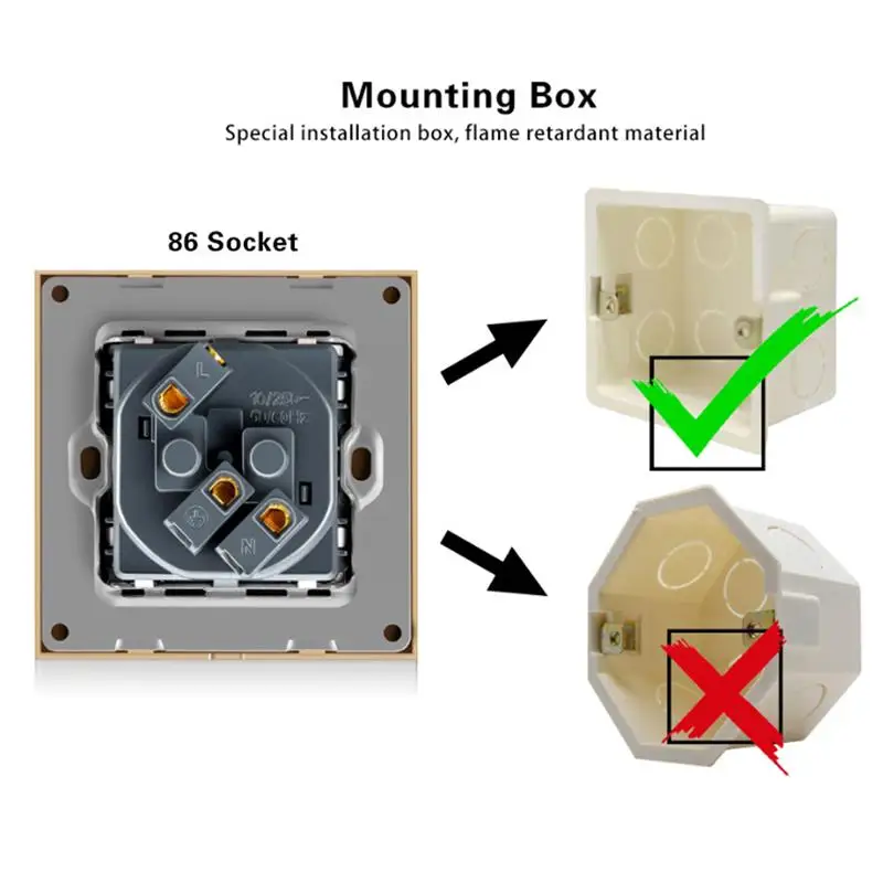 Двойной usb стандарт ЕС розетка настенная USB много Новый стиль панели спальня AC