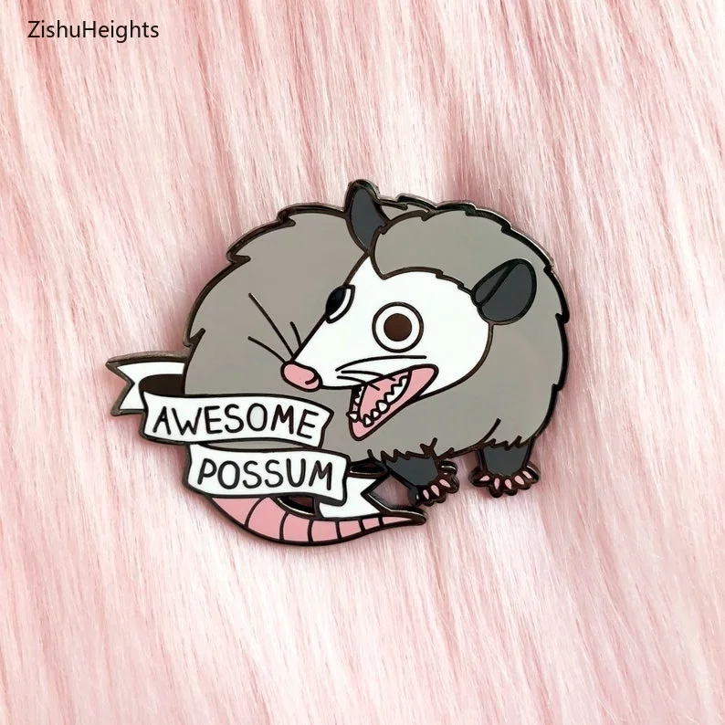 

Novelty Laple pin Enamel Pins Cartoon Cute Brooches Badge