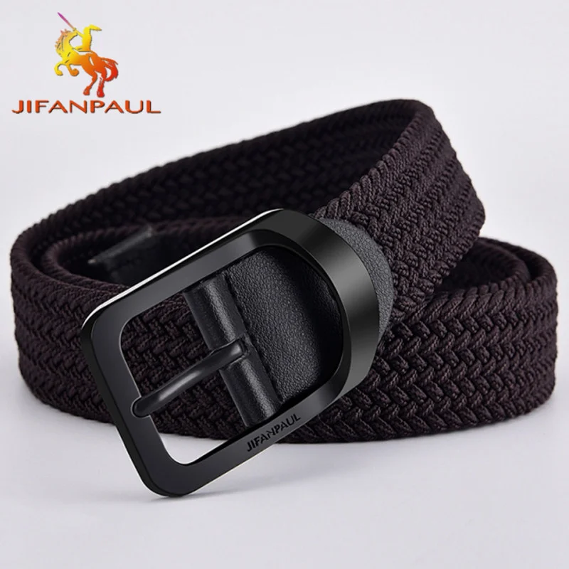 2023 men and women fashion nylon belt alloy casual belt women wild stretch jeans belt decoration ins wind Luxury brand design