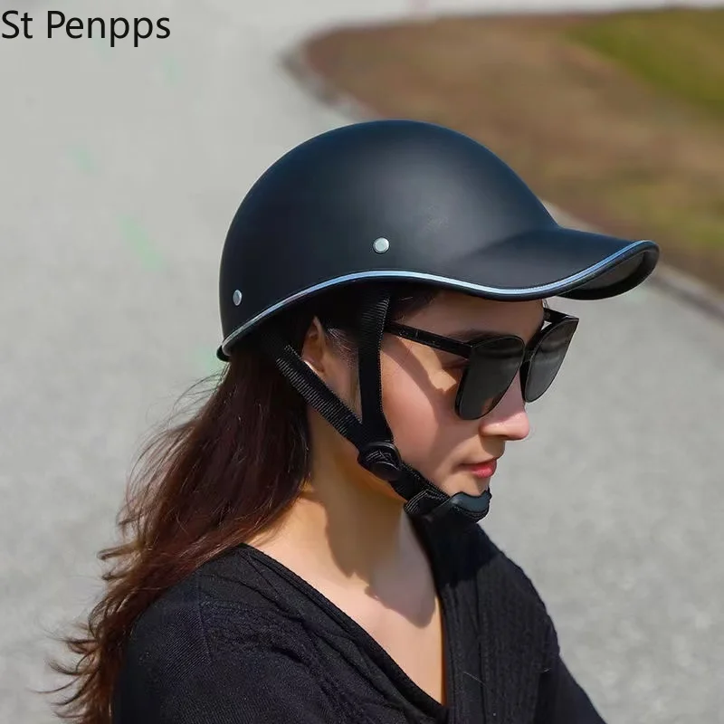 Accessories For Motorcycle Helmet Adult Electric Bicycle Helmets Bike Men Classic Scooter Mountain Light Universal Women Moto |
