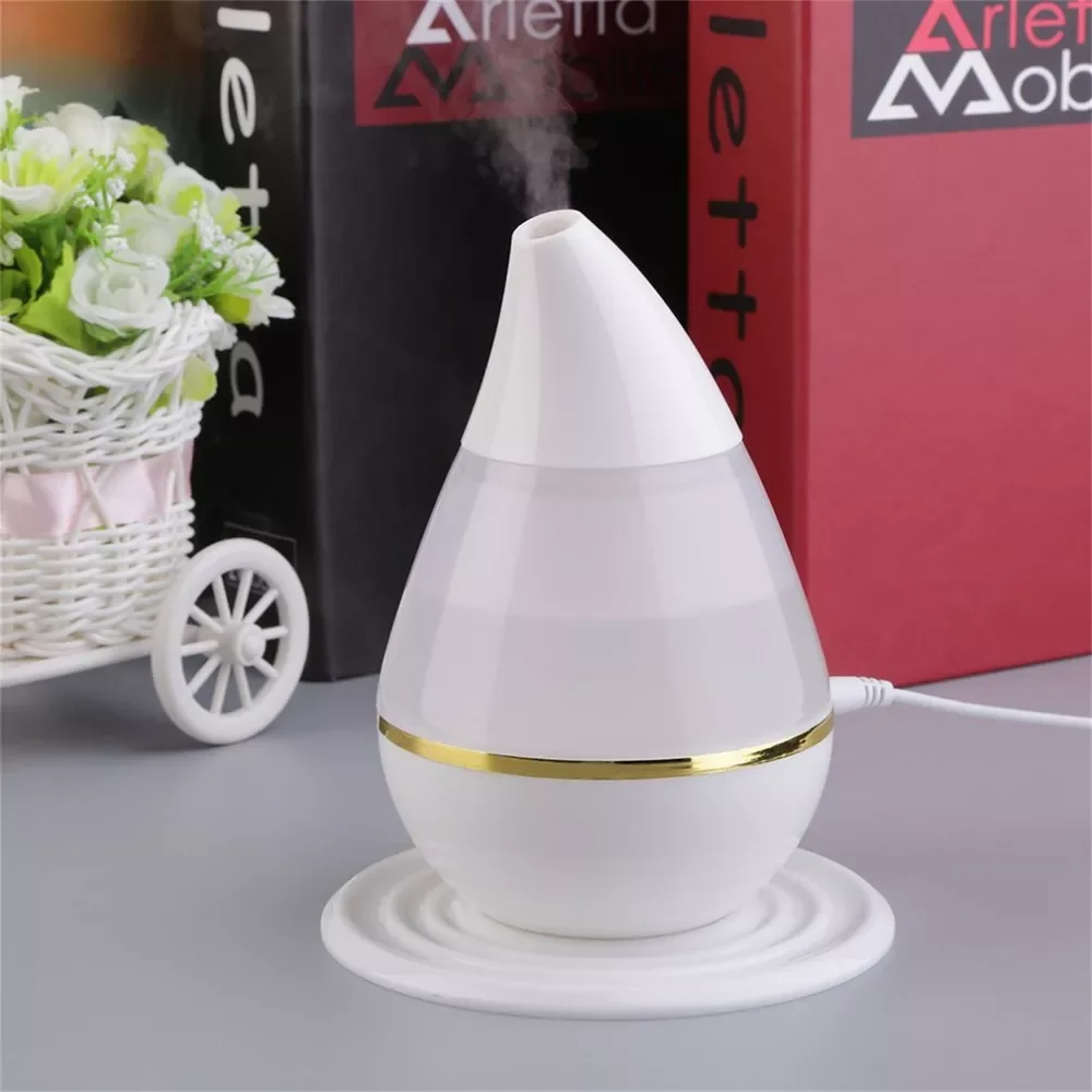 

Ultrasound USB Air Humidifier Purifier 7 Colors Changing LED Aroma Atomizer Moisturizing Skin Care Air Humidifier